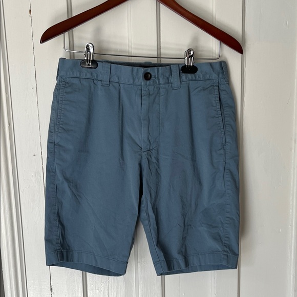 J. Crew Other - J. Crew Slate Blue Flat-Front Chino Shorts